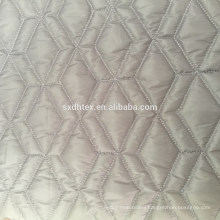 100% NYLON quilting embroidered fabric for down coat,jacket and garment